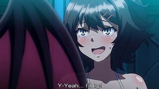 Succubus Connect! 3 - Busty hentai succubus rides a cock with her tight pussy
