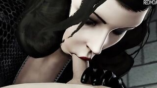 Operation Cocktease - Bioshock Elizabeth teases a prisoner's cock till he gives up his secrets