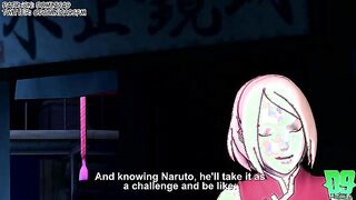 Sakura and Hinata Get Drunk and Get Gangbanged by Villagers in 3D orgy