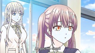 Sweat Teasing 1 - Busty hentai student gets daddy's dick insider her pussy