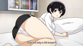 My Admired Female Boss is Being Fucked - Busty hentai boss railed by stud in front of NTR friend