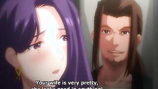 Completely Fallen Netorare Family - Huge tits hentai NTR wife is tricked into big dick sex