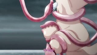 Paradise Invasion: Island of the Dead 2 - Busty scientists bound, shocked and hentai tentacle fucked