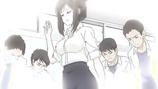Why the Hell are You Here Teacher!? 3 (uncensored ecchi anime) - Student kisses topless sensei