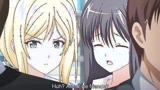 Lecherous Salaryman 3 - Hentai uncle fucks teen niece above tied up busty blonde