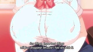Sluts! Train Sex 1 - Virgin hentai teen with huge tits gets first time sex on a public train