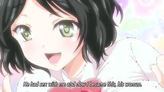 Sluts! Train Sex 1 - Virgin hentai teen with huge tits gets first time sex on a public train
