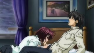 Accelerando: Whisper of Descending Angels 4 - Hentai teen ties up dude, pisses on him and rides cock