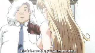 Stretta 1 - Busty maid slave gives a wet blowjob at full service maid cafe