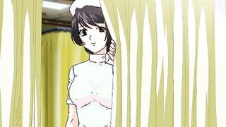 Stringendo: Private Lesson of Angels 9 - Naughty hentai nurse gives a 69 blowjob to hospital patient