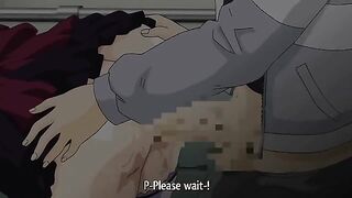 Stringendo: Private Lesson of Angels 8 - Blonde hentai girl with busty tits fucks on public beach