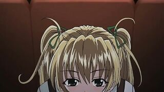 Stringendo: Private Lesson of Angels 7 - Hentai teen fucks her bodyguard in movie theater