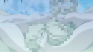 Stringendo: Private Lesson of Angels 5 - Hentai senpai gives a sloppy underwater blowjob and fuck