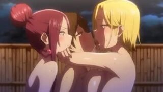 Imaizumi Takes all the Girls 2 - Hot springs trip with teen harem ends in orgy