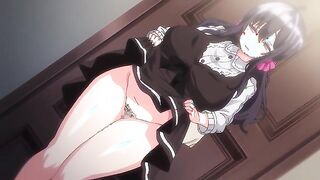 Nono Yuzuka's Secret Transmission 2 - Busty teen masturbates thinking of ugly bastard blackmailer