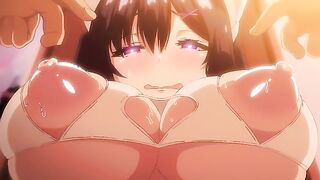Nono Yuzuka's Secret Transmission 2 - Busty teen masturbates thinking of ugly bastard blackmailer