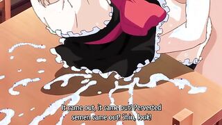 Busty Mom Impregnated By a Delinquent 2 - He watches hentai milf mom creampied