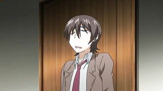 Lust-Struck Trilogy 2 - Horny hentai teen masturbates thinking about hot public sex