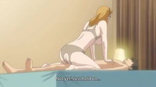 Cougar Trap 2 - Dirty hentai mom sucks and fucks her sons friend