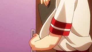 Tsundero 1 - Hentai nerd jizzes on busty teen's face after getting caught jerking it