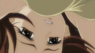 Slave Caster: Lewd Trap - Sexy female news reporters have hentai lesbian orgy before dude fucks them