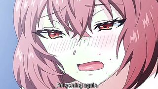 Girlfriend Face 1 - Shy virgin has raw hentai sex with boyfriend after condoms run out