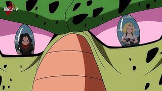 The Perfect Cell (full video) - Cell fucks all the dragonball girls to become complete