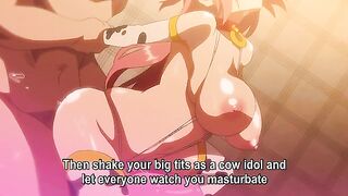 Imaria 3 - Busty hentai idol has to do gangbang porno to recoup company losses