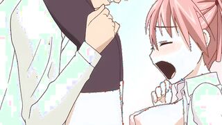 Orgasm Rocket 2 - Busty manager settles dispute by hentai fucking both students on campus
