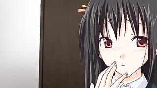 Orgasm Rocket 1 - Hentai teen is double penetrated while toys are strapped to her