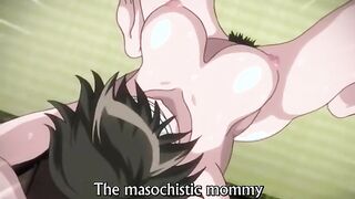 Yama Hime no Mi 2 - Hentai housewife is gangbanged while son watches