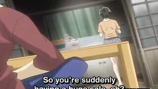 Yama Hime no Mi 1 - Old man fucks a horny cheating hentai housewife