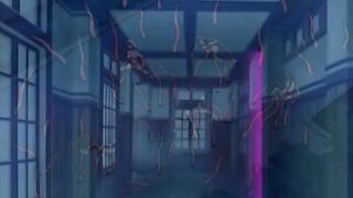 Anal Sanctuary 2 - Hentai teen lesbian orgy turns in to a demon tentacle gangbang