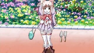 Anal Sanctuary 1 - Cute teen plays devil's violin that summons hentai tentacles to fuck her