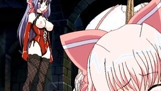 Anal Sanctuary 1 - Cute teen plays devil's violin that summons hentai tentacles to fuck her