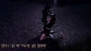 The Forest - Zombie skeletons face fuck student who got lost in the woods