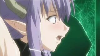 The Night When Evil Falls Episode 2 - Demon princess sprouts futa cock and fucks demon slayer