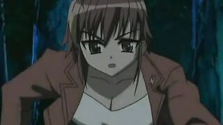 The Night When Evil Falls Episode 1 - Hentai demon girl is bound by yuri lesbian with tentacles