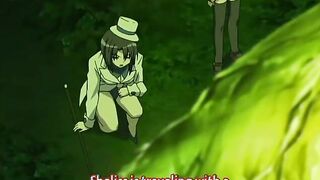 The Night When Evil Falls Episode 1 - Hentai demon girl is bound by yuri lesbian with tentacles
