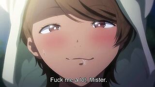 Seika Girls Academy Official Gigolo 5 - Old man fucks busty principal and huge tits hentai daughter
