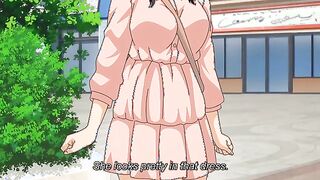 I Love Sex, I Love It, I Love That Girl From My Class 2 - Hentai teen girl fucks on stairs