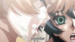 Anti-Demon Ninja Asagi 1 ep3 - Ogres roughly face fuck a hentai ninja and shoot cum down her throat