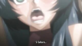 Anti-Demon Ninja Asagi 1 ep2 - Hentai kunoichi gets pussy destroyed in public by female fighter