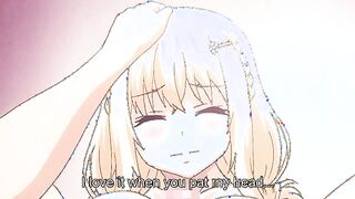 Female Companion: Tightly Hug Me - Busty blonde teen has romantic hentai sex in garden