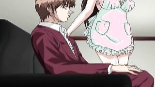 Heartwork 3 - Busty hentai teacher gets fucked while tied up and held at gunpoint