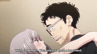 Spinning Thread 2 - Dirty old man fucks a horny hentai bar girl in the bathroom