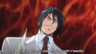 Hell Knight Ingrid 2 - Busty hentai slave is fucked by monsters while evil guests watch her tortured