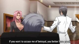 Hell Knight Ingrid 1 - Busty warrior babe gets roughly fucked by hentai tentacle scientist