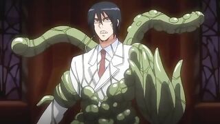 Hell Knight Ingrid 1 - Busty warrior babe gets roughly fucked by hentai tentacle scientist