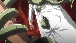 Hell Knight Ingrid 1 - Busty warrior babe gets roughly fucked by hentai tentacle scientist